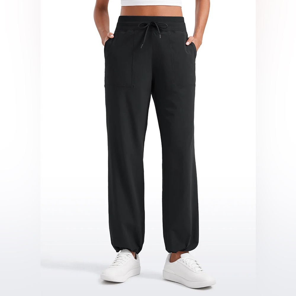 Strech Straight Leg High Rise Pant 30''